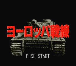 Operation Europe - Path To Victory 1939-45 - Super Nintendo