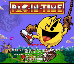 Pac-in-time - Super Nintendo