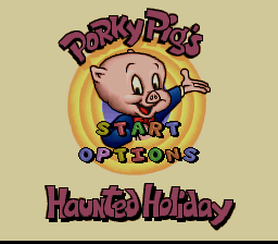 Porky Pig's Haunted Holiday - Super Nintendo