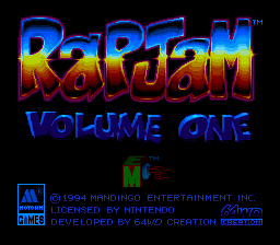 Rapjam - Volume One