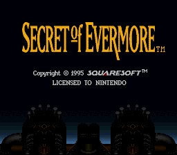 Secret Of Evermore - Super Nintendo