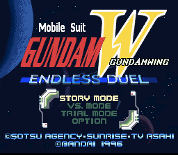 Shin Kidou Senki Gundam W - Endless Duel - Super Nintendo