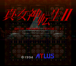 Shin Megami Tensei 2 - Super Nintendo