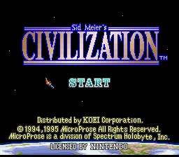 Sid Meier's Civilization