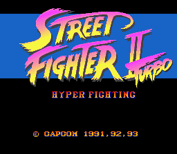 Street Fighter 2 Turbo - Hyper Fighting