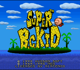 Super B.c. Kid - Super Nintendo