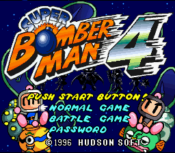 Super Bomberman 4