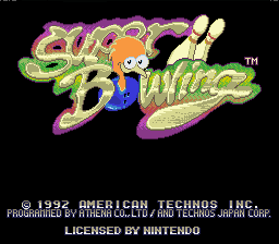 Super Bowling - Super Nintendo