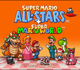 Super Mario All-stars + Super Mario World