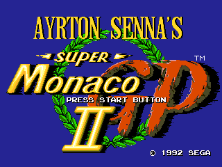 Ayrton Senna's Super Monaco Gp 2
