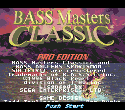 Bass Masters Classic - Pro Edition