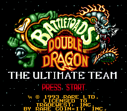 Battletoads And Double Dragon