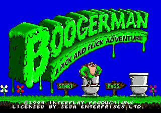 Boogerman - A Pick And Flick Adventure