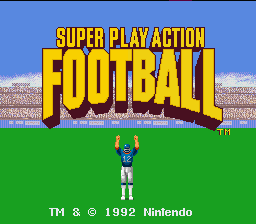 Super Play Action Football