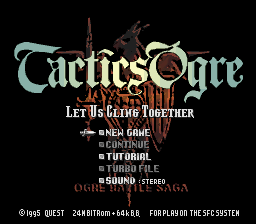 Tactics Ogre - Let Us Cling Together