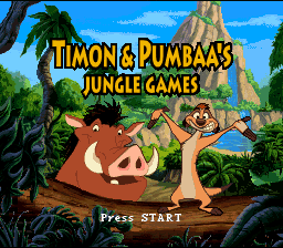 Timon And Pumbaa S'eclatent Dans La Jungle